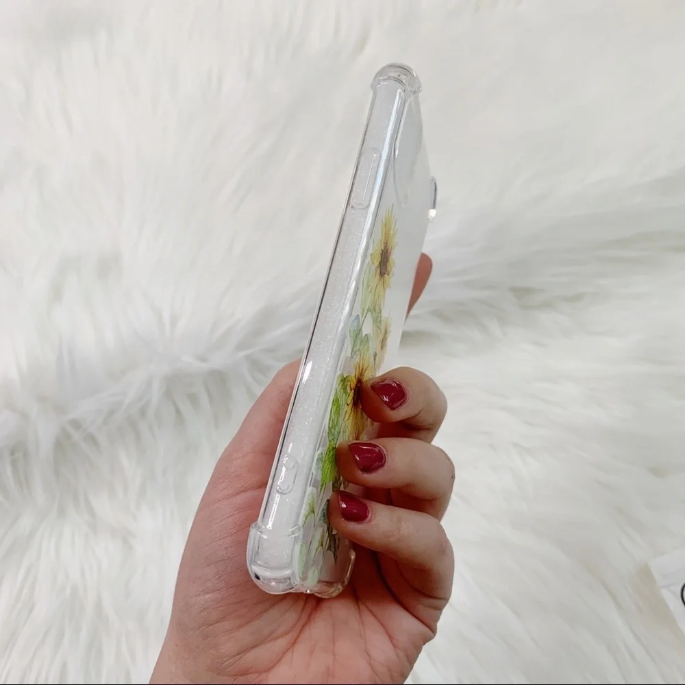 iPhone 11 Sunflower Clear Transparent Case - Picture 2 of 2
